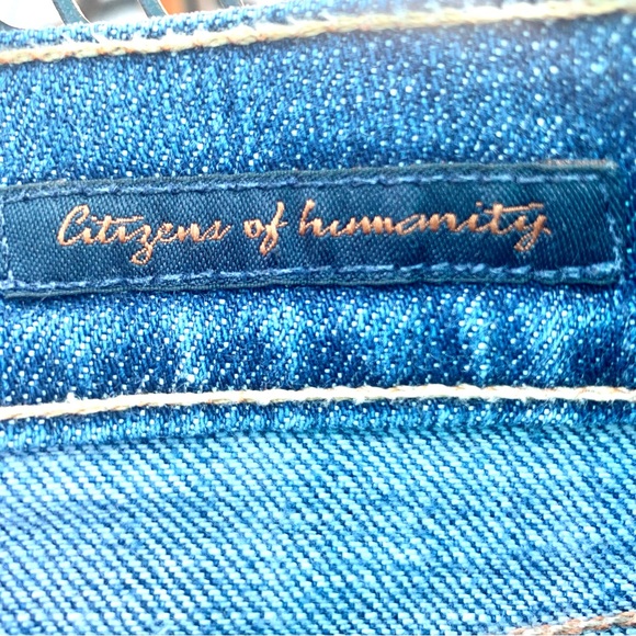 CITIZENS OF HUMANITY KELLY LOW RISE BOOT CUT. MID WASH 32 - 34 L ) JEANS - Picture 9 of 12
